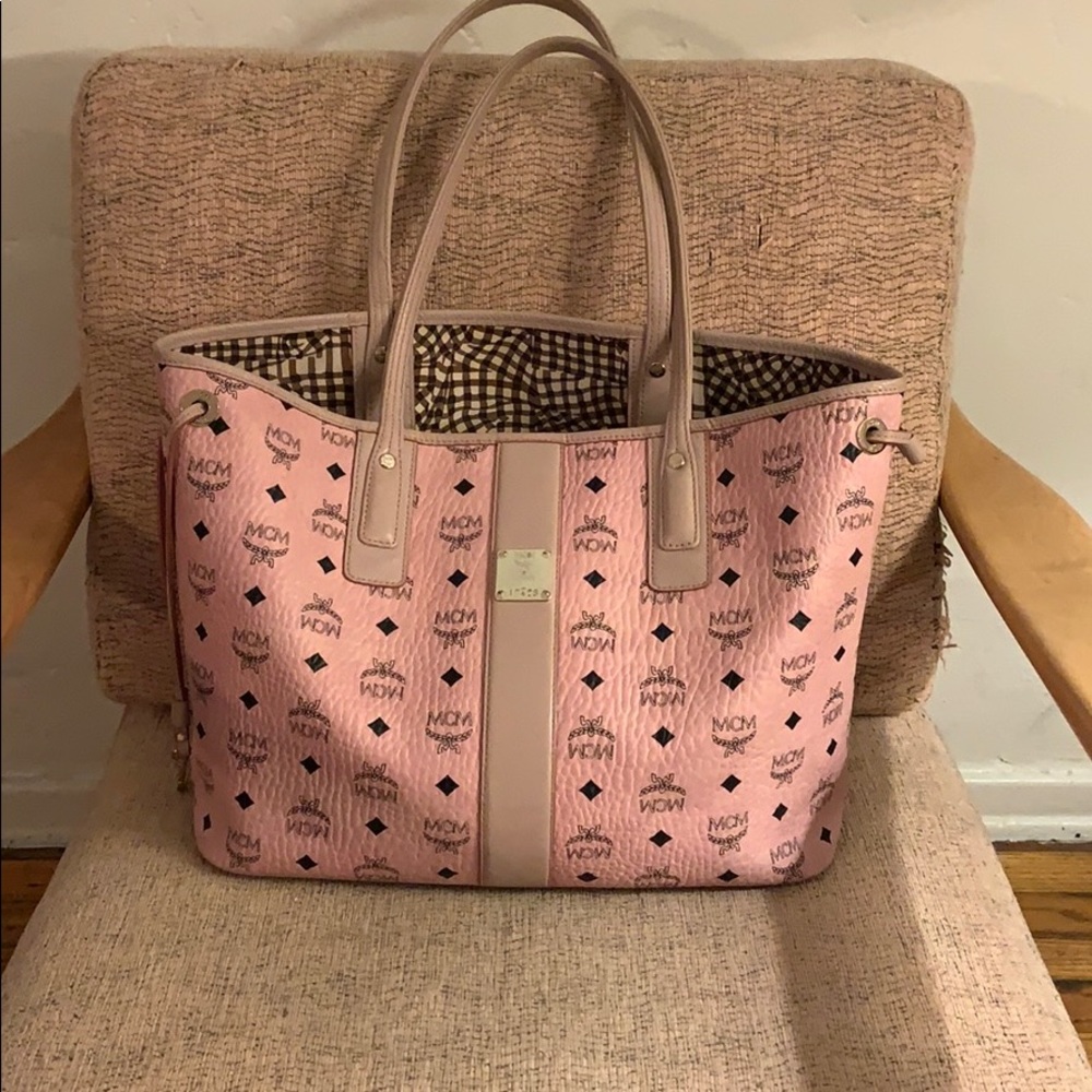 MCM large shopper bag